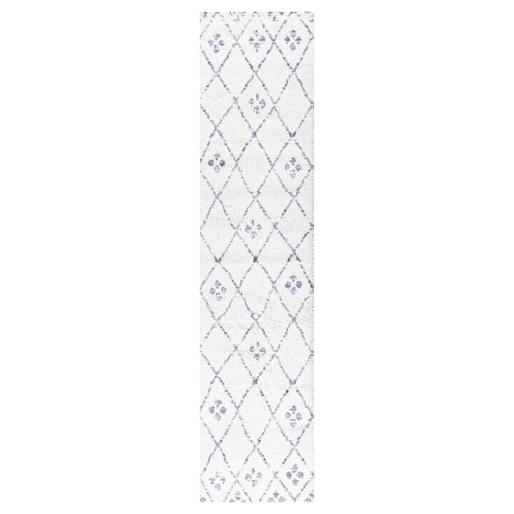 Izil Moroccan Geometric Diamond Area Rug