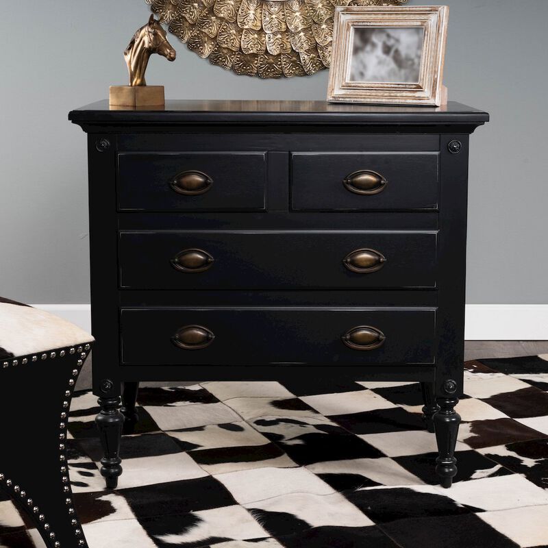 Butler Specialty Company Easterbrook 4 Drawer Chest, Black
