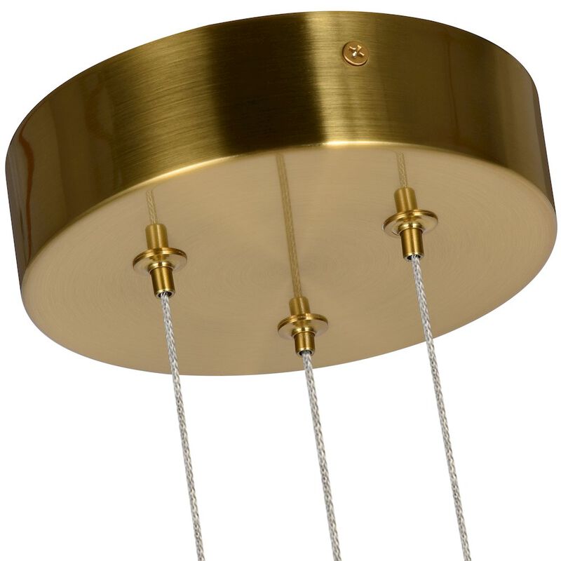 VONN Lighting 6-Light Height Adjustable Pendant Lighting Integrated LED Chandelier