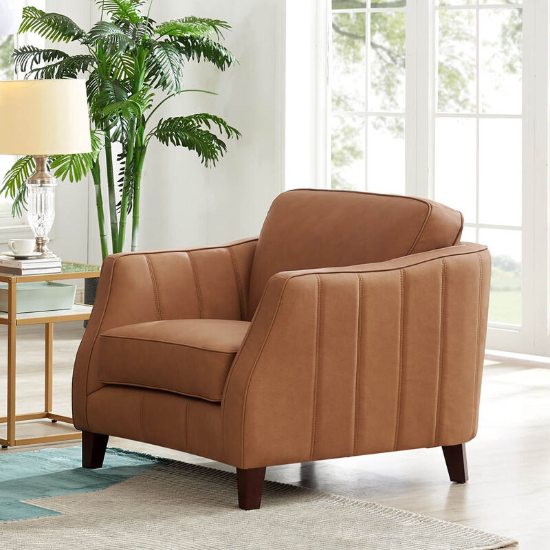 Aria Top Grain Leather Chair