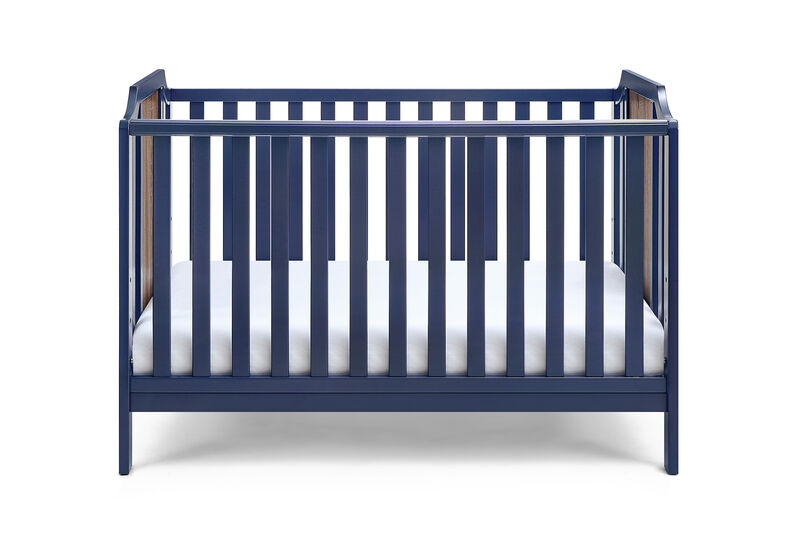 Suite Bebe Brees 3-in-1 Convertible Island Crib Black/Brownstone