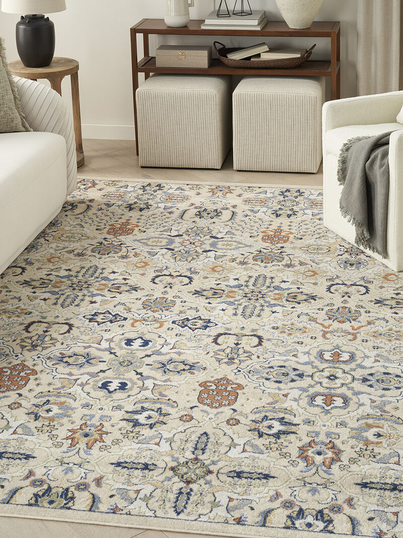 Allur ALR03 Beige 6' x 9' Rug