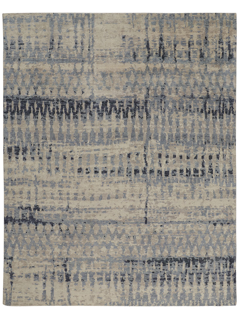 Palomar 6631F Blue/Tan 2' x 3' Rug