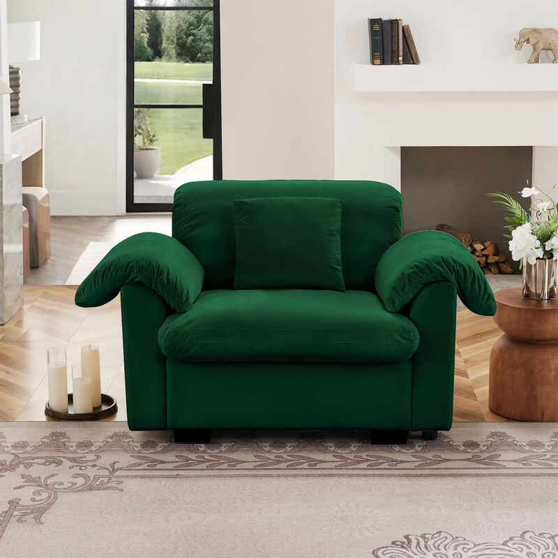 Merax  Upholstered Accent Single Sofa