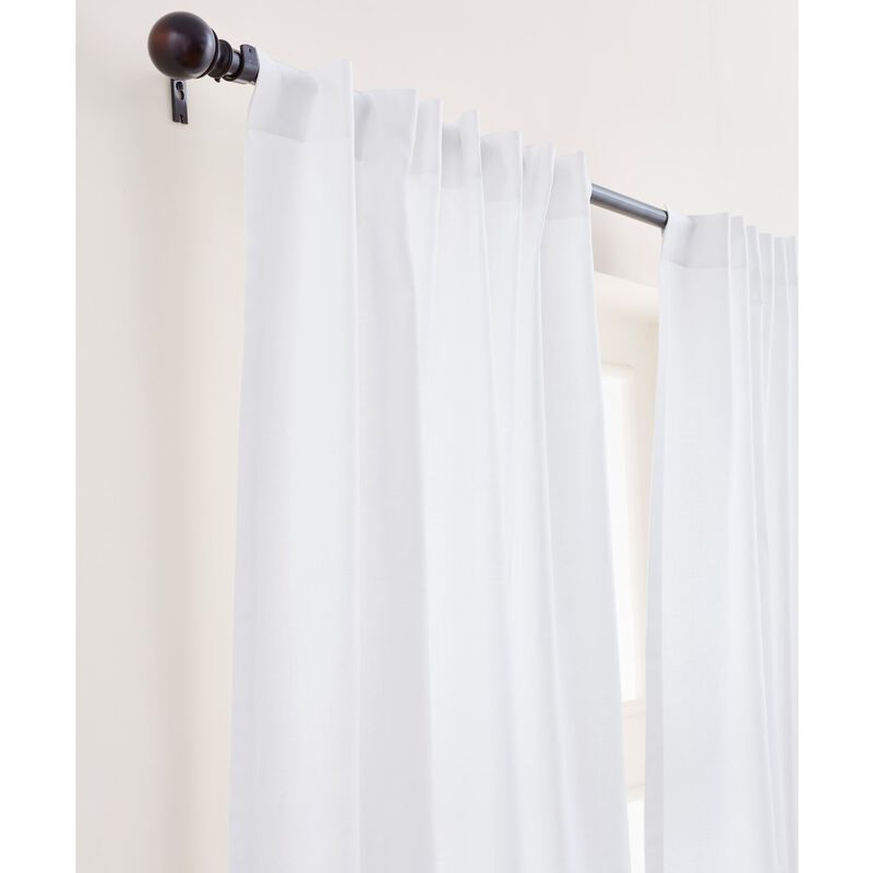 Solino Home Cotton Linen Curtain | Cotton Linen for Thanksgiving, Christmas