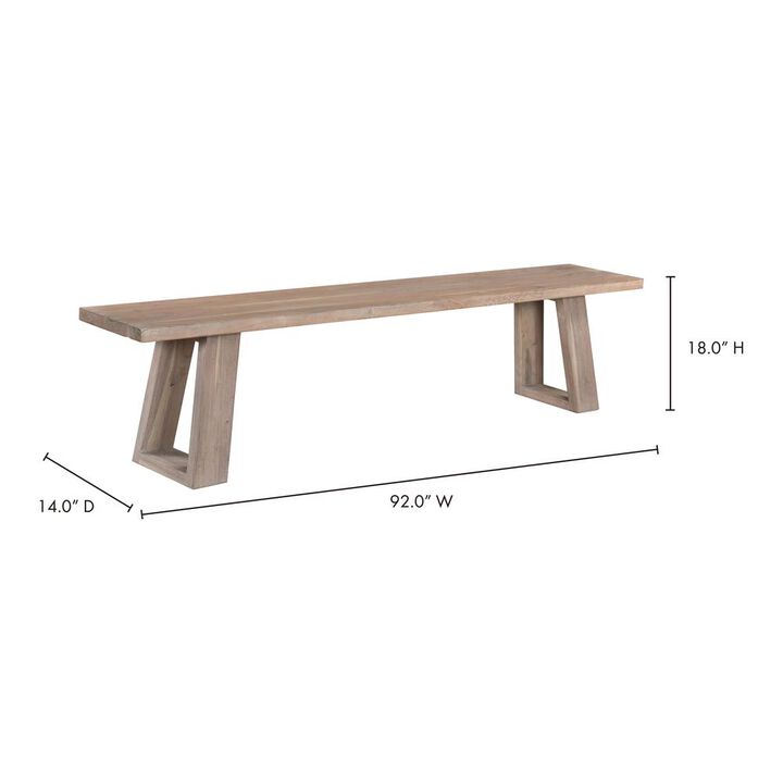Moe's Home Collection Tanya Bench