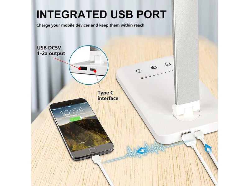 LED Desk Lamp Dimmable Table Lamp Reading Lamp
