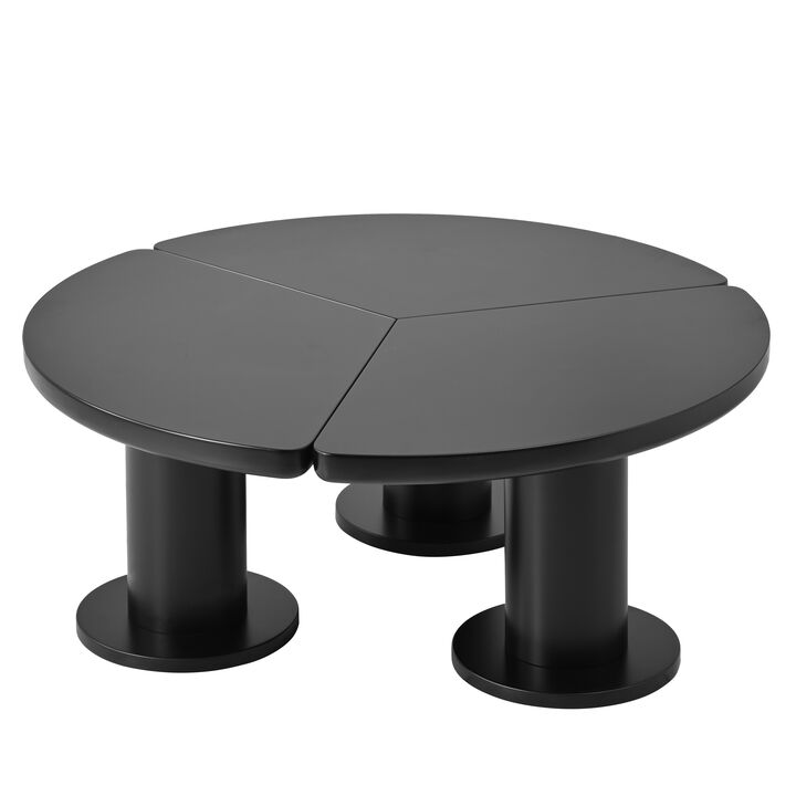 Merax Minimalist Painting Coffee Table
