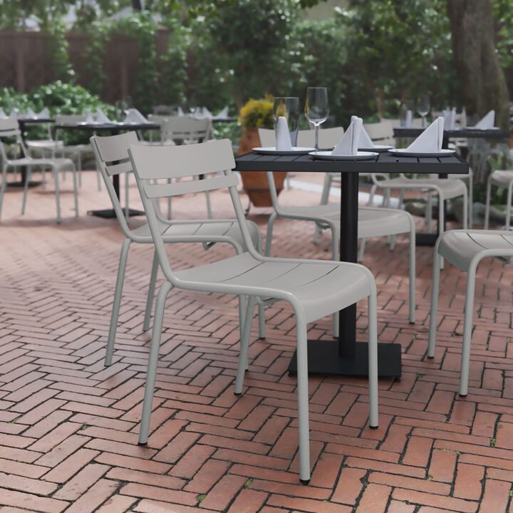 Metal Colorful Restaurant Chairs