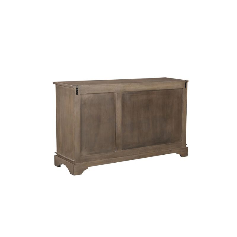 Taran Designs Grayson 3-door Carved Solid Wood Sideboard
