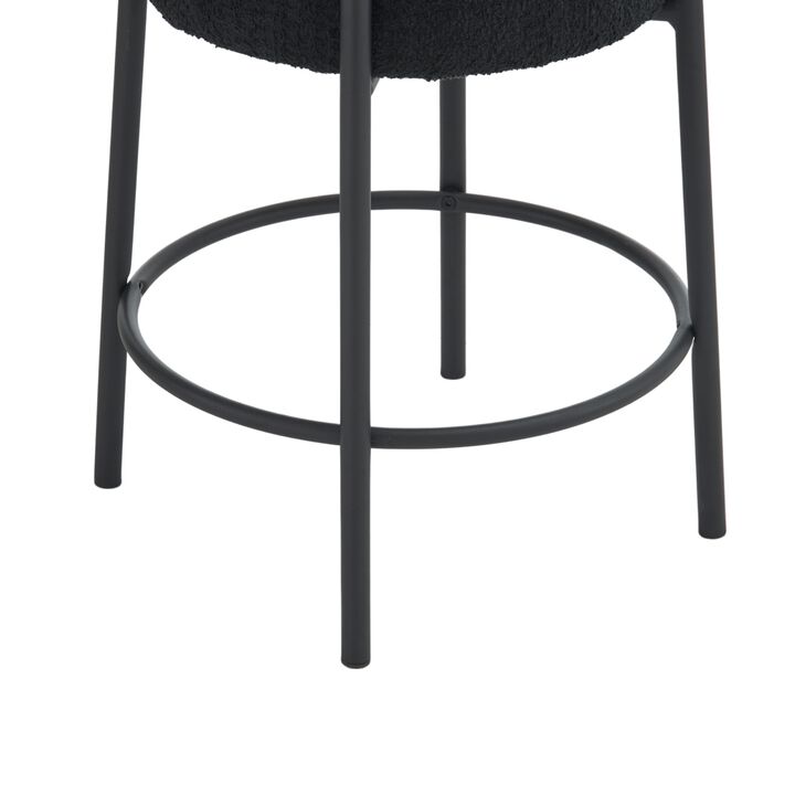 24" Tall Round Bar Stools - Set of 2