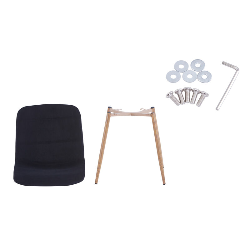 Dining Chair Black 1 Piece