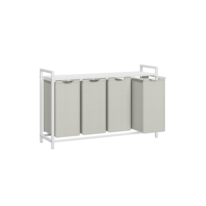 Laundry Hamper with Lid and Durable Construction for Easy Use