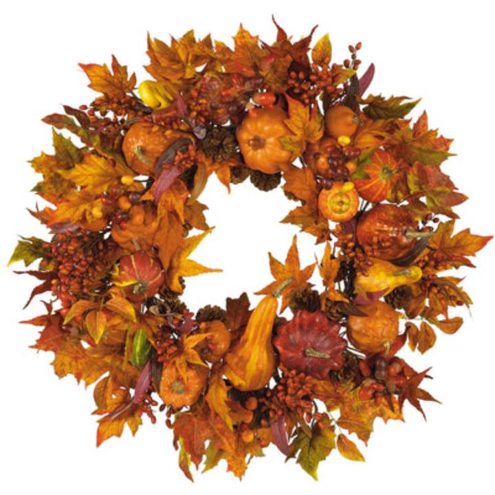 Hivvago 28" Harvest Wreath