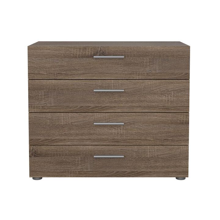 Tvilum Austin 4 Drawer Chest, Truffle Oak