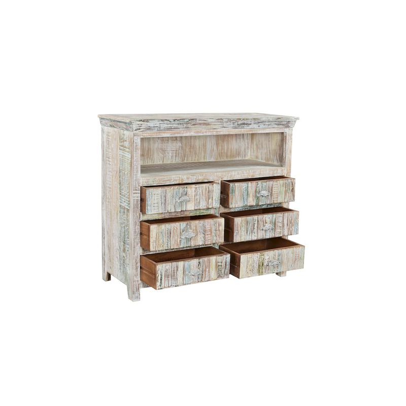 Taran Designs Prescott 6-drawer Solid Wood Media Chest