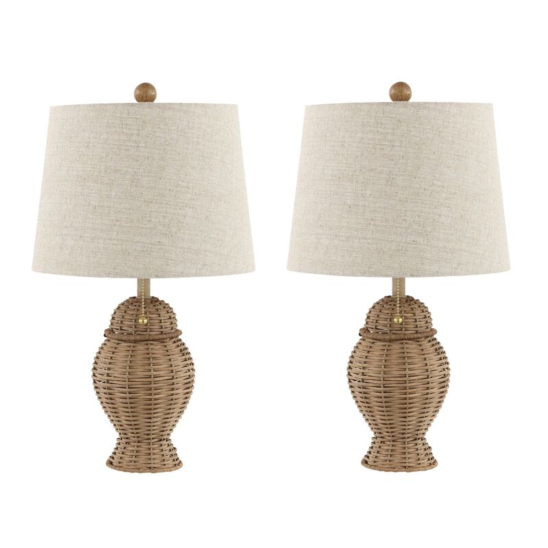 Margie Bohemian Rustic Iron LED Table Lamp