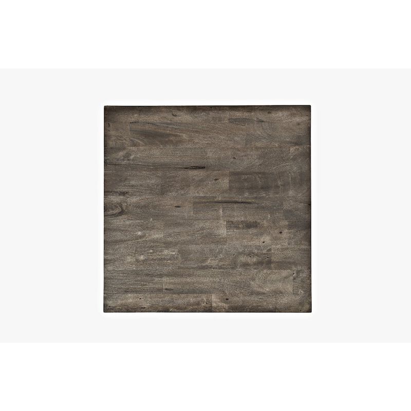 Jofran Mulholland Drive Modern Distressed Solid Wood End Table
