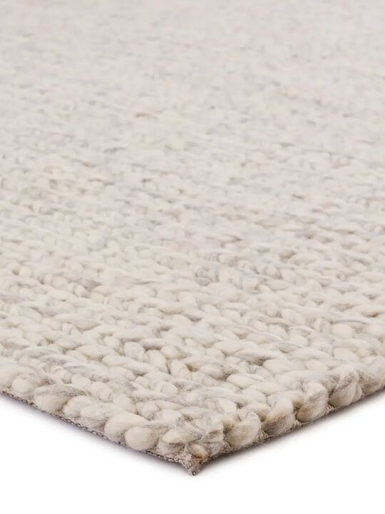 Scandinavia Dula Braiden White 10' x 14' Rug
