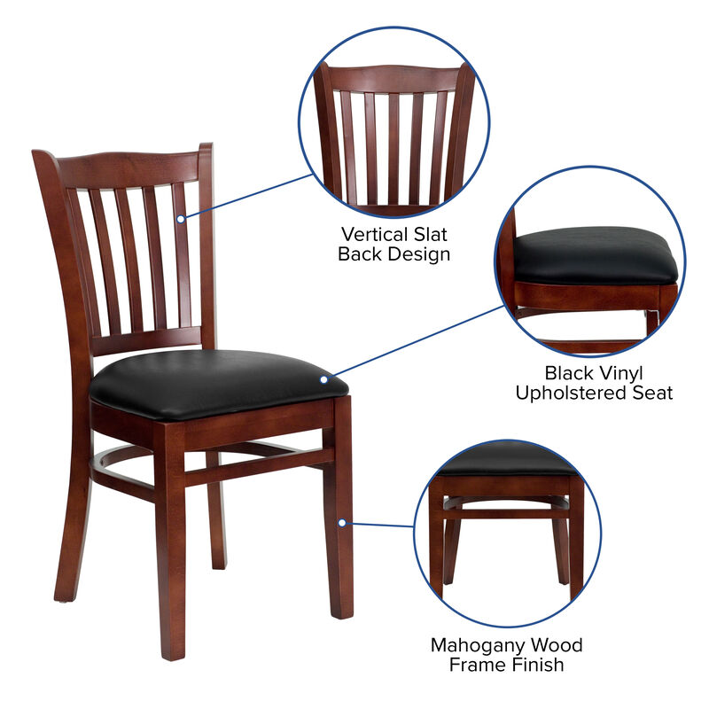 Wood Restaurant Chairs