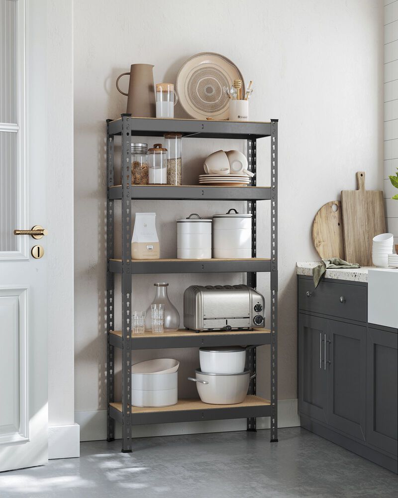 5-Tier Storage Shelves Set of 2