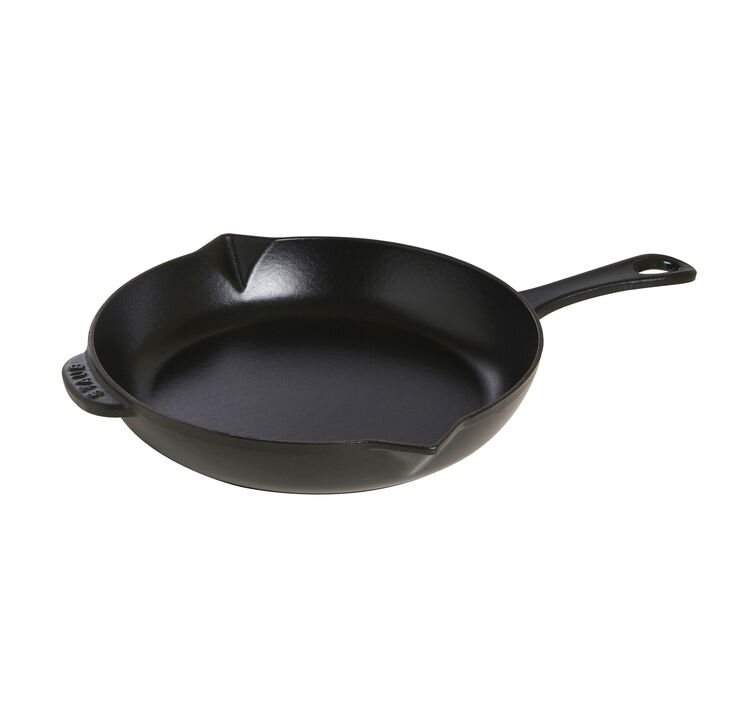 Staub Cast Iron 10-inch Fry Pan - Dark Blue