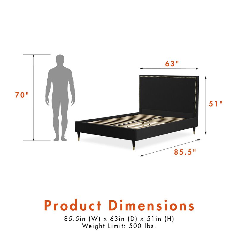 Audrey Upholstered Bed