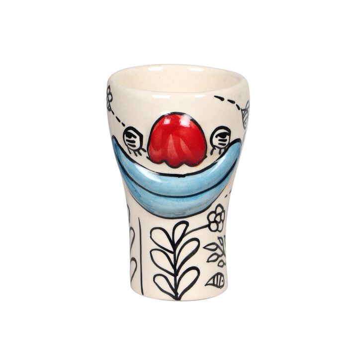 Velma 'Sultry' Ceramic Glasses - Set of 4