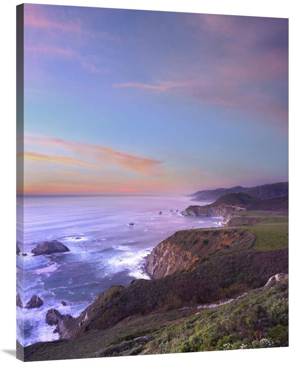 Bixby Bridge, Big Sur, California-Canvas Art-30x40