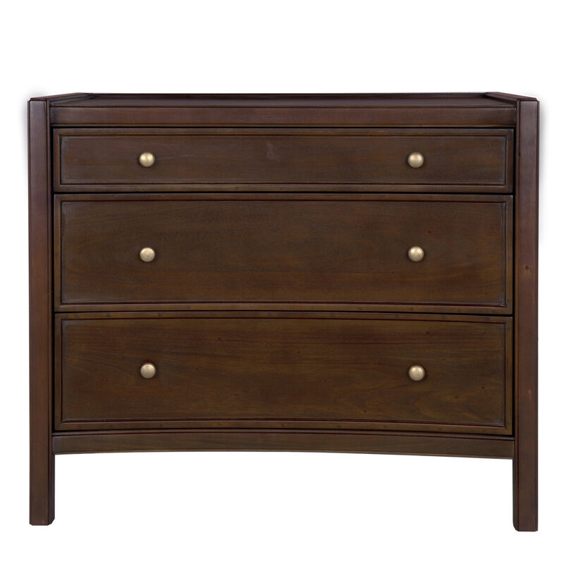 Hampton Side Table Hand Rubbed Brown