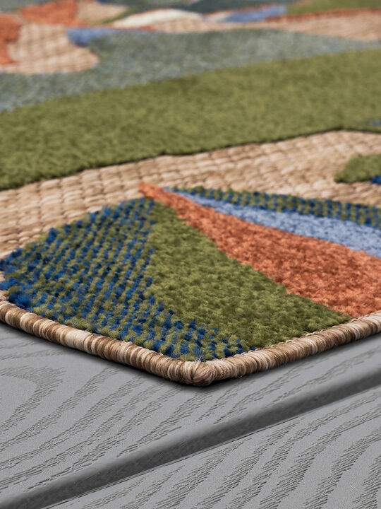 Cabana North Shore Multi 6' X 9' Rug