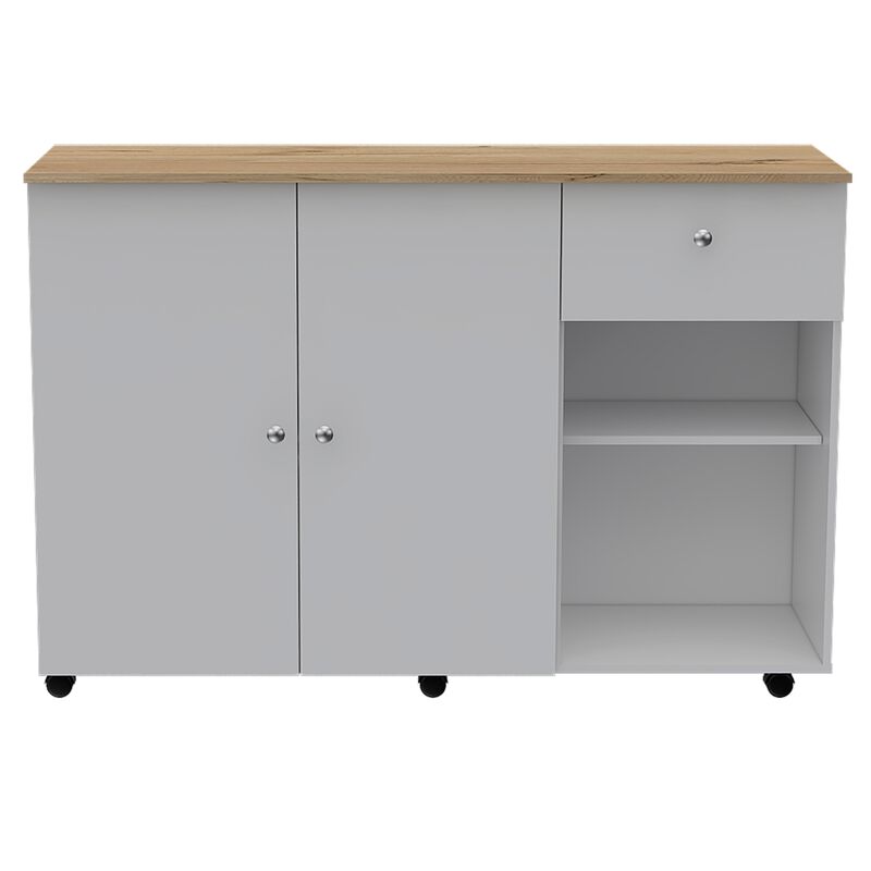 Chico Kitchen Island White