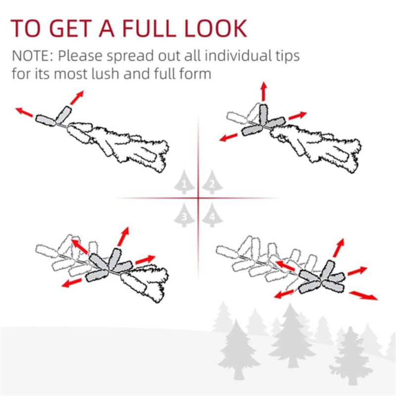 Artificial Christmas Tree Full & Realistic Holiday Décor for Home & Office