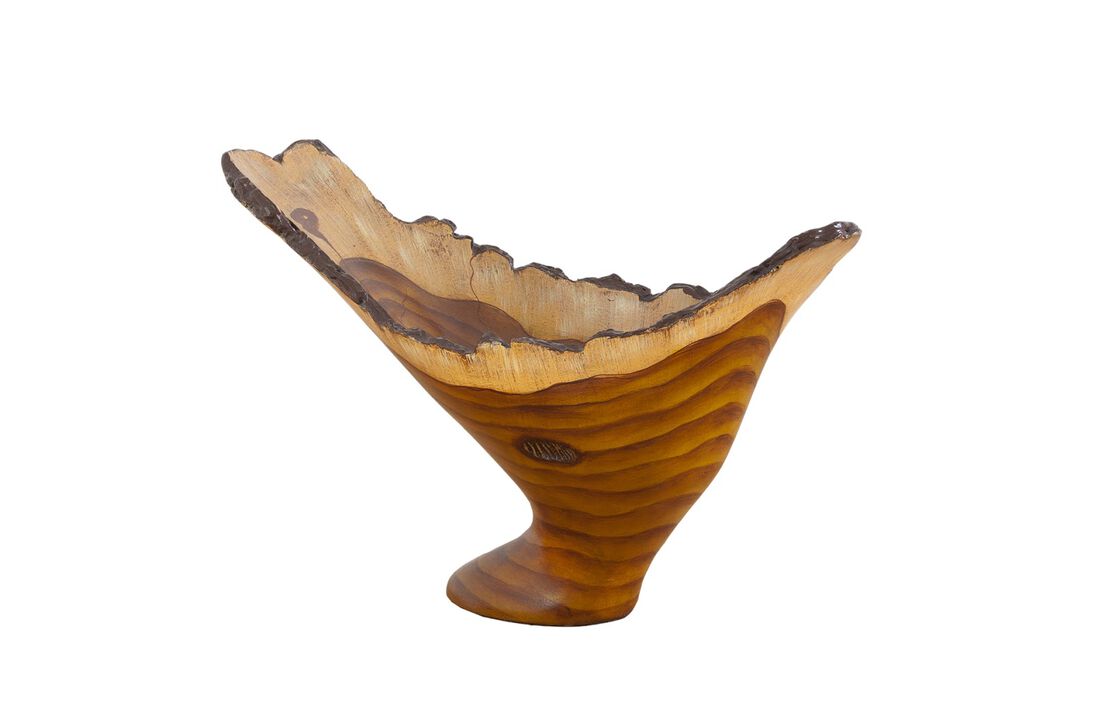 Burled Vase
