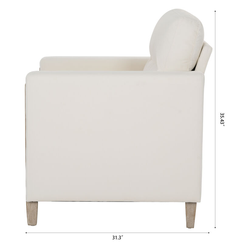 1 Seater Sofa for Living Room - Stylish and Comfortable Single Seat Couch