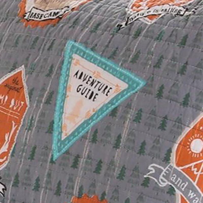Greenland Home Fashion Camp Out Sham - Standard 20x26", Multi