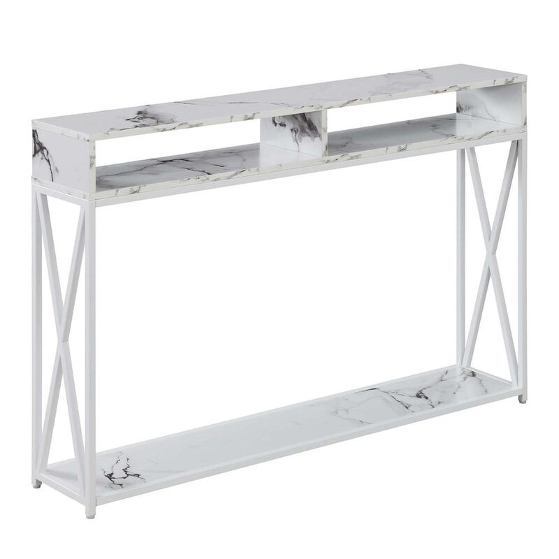 Convenience Concepts Tucson Deluxe Console Table with Shelf, R4-0545