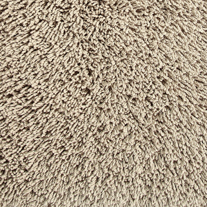 Knightsbridge Melbourne 220 GSF Non Skid Back Bath Rug 24 x 40 - Stone