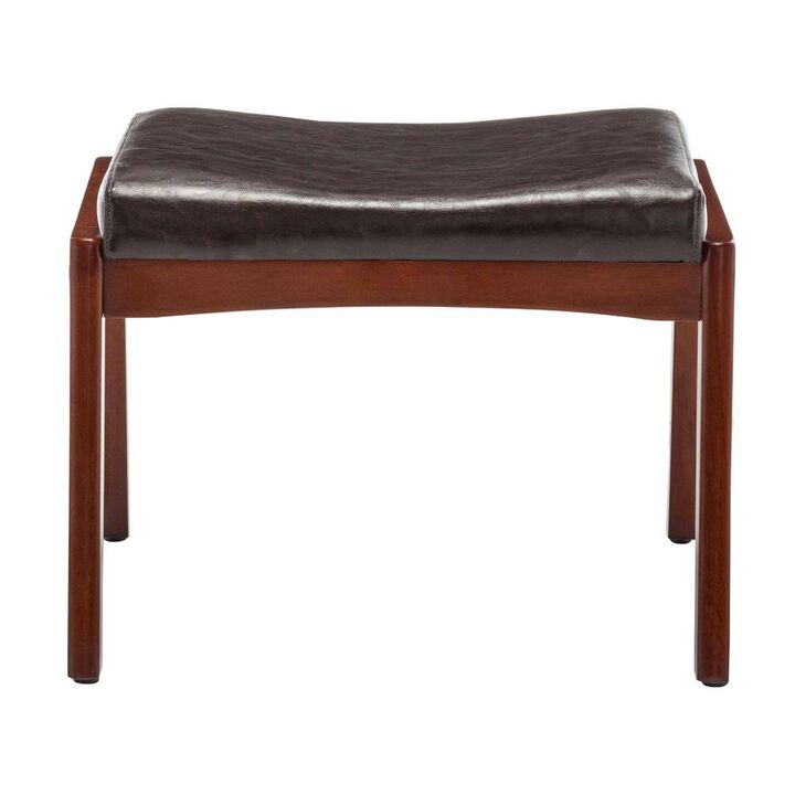 Convenience Concepts Designs4Comfort Natalie Accent Ottoman Stool Espresso