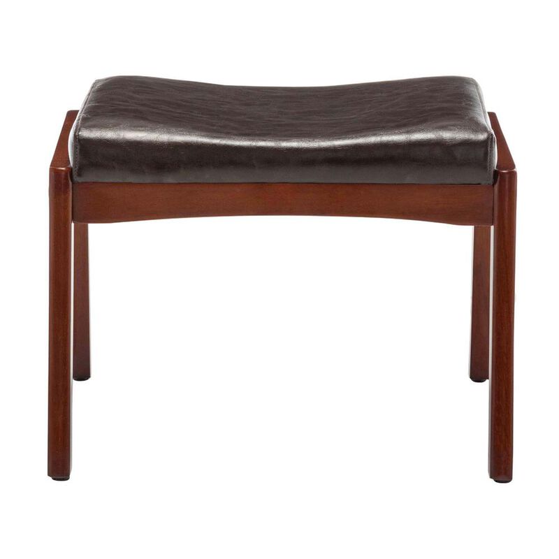 Convenience Concepts Designs4Comfort Natalie Accent Ottoman Stool Espresso