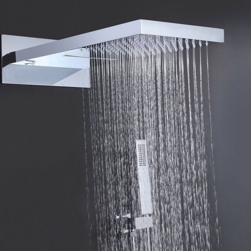 Dual Shower Heads and Handheld with Valve