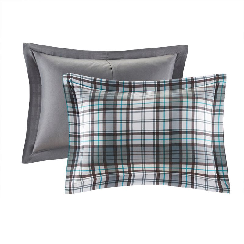 Gracie Mills Victor 3M Scotchgard Down Alternative All Season Comforter Set - Queen