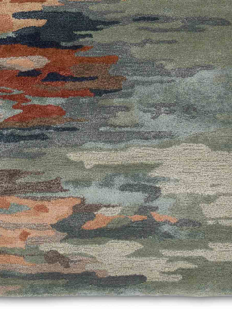 Genesis Ryenn Green 10' x 14' Rug