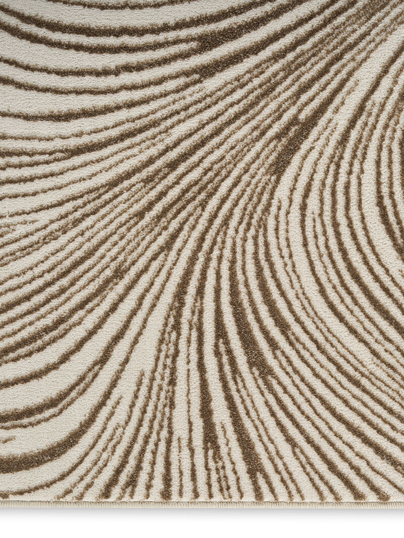 Central Park West CEP02 Beige/Brown 7'10" x 9'10" Rug