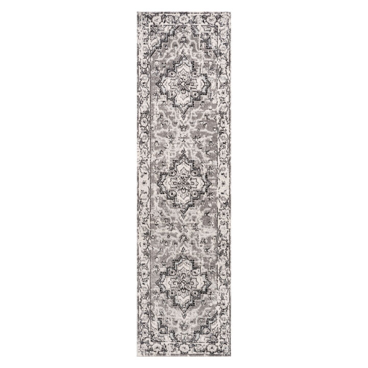 Denia Ornate Geometric Medallion Area Rug