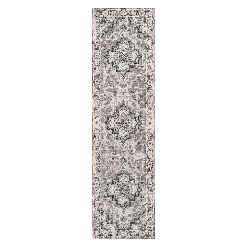 Denia Ornate Geometric Medallion Area Rug