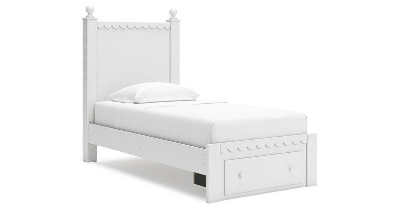 Mollviney Twin Panel Storage Bed
