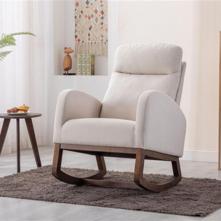 Comfortable Rocking Chair for Living Room Cozy & Stylish Accent Chair for Relaxation