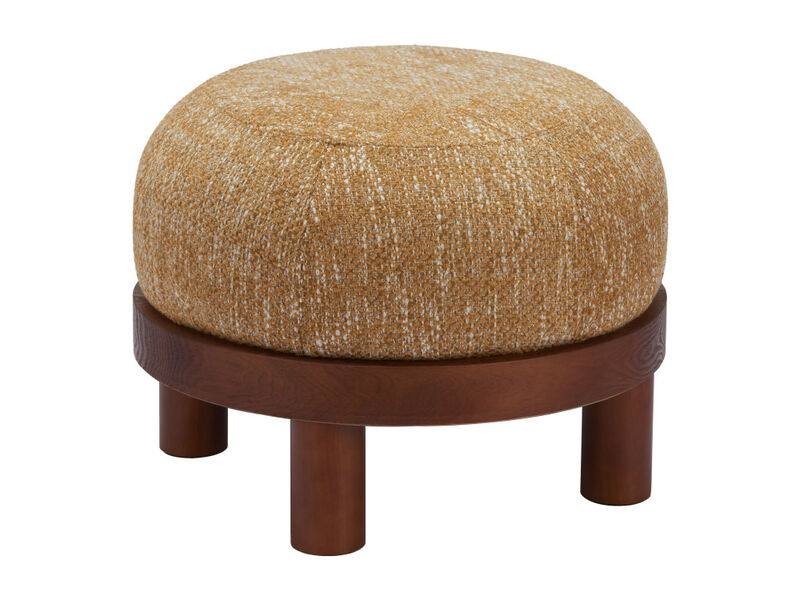 Gome Ottoman Oat Yellow