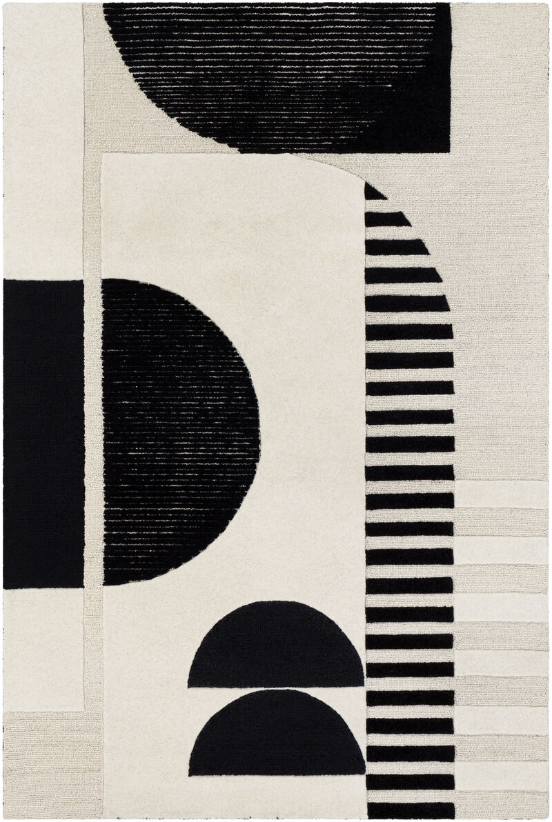 Brooklyn BRO-2304 8'10' x 12' Black Rug